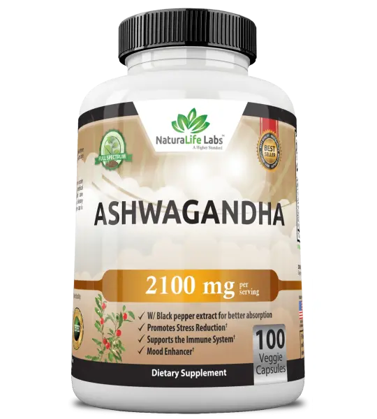 NaturaLife Labs Ashwagandha Capsules