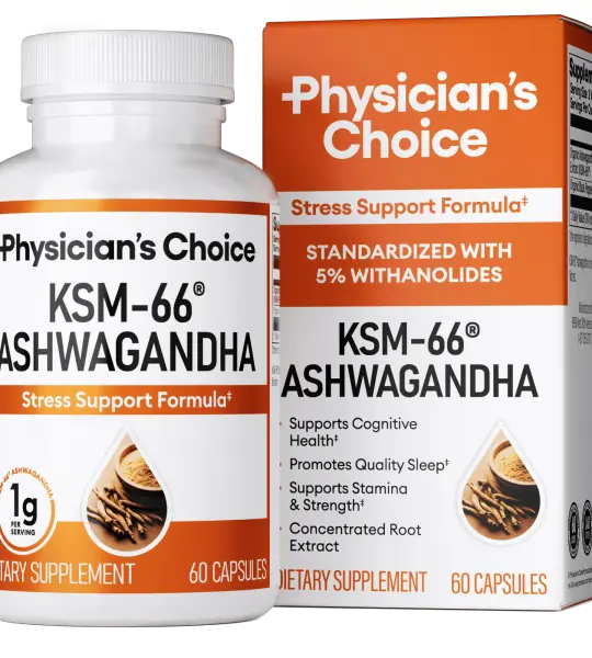 Physician's Choice KSM 66 Ashwagandha Capsules