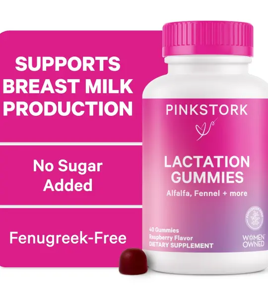 Pink Stork Lactation Gummies