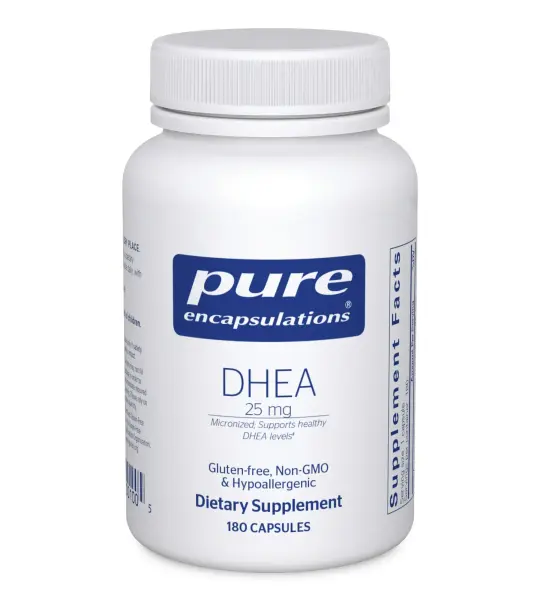Pure DHEA 25mg Capsules