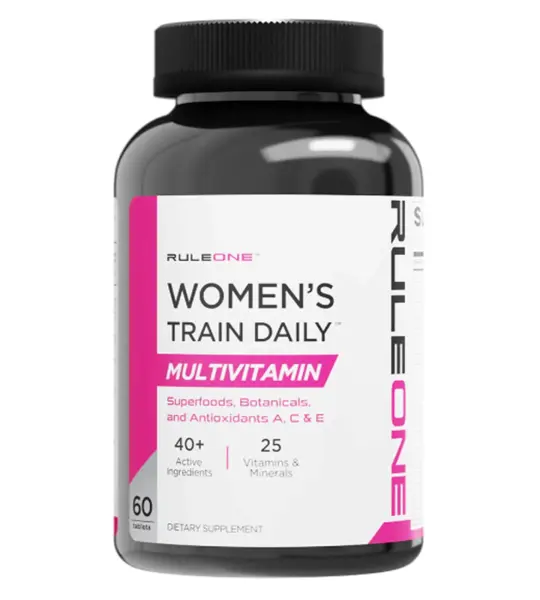 Rule One Women's Train Daily Multivitamin Tablets