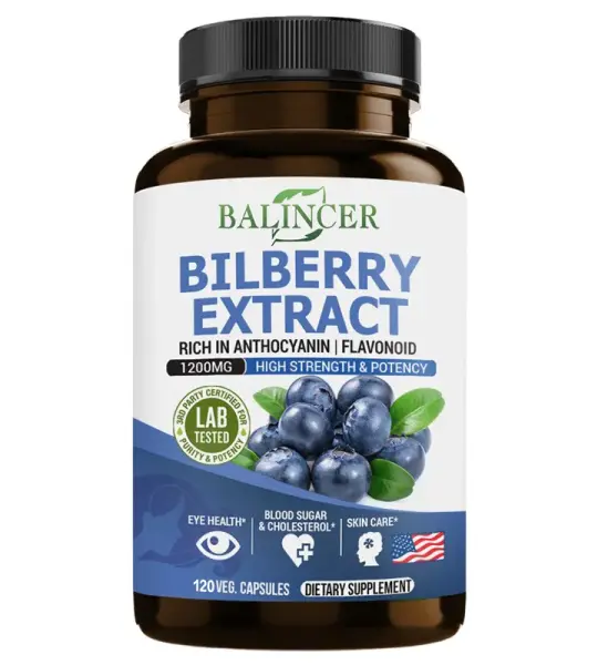 Bilberry Extract Eye Vision Capsules