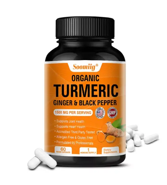 Turmeric Capsules with Black Pepper