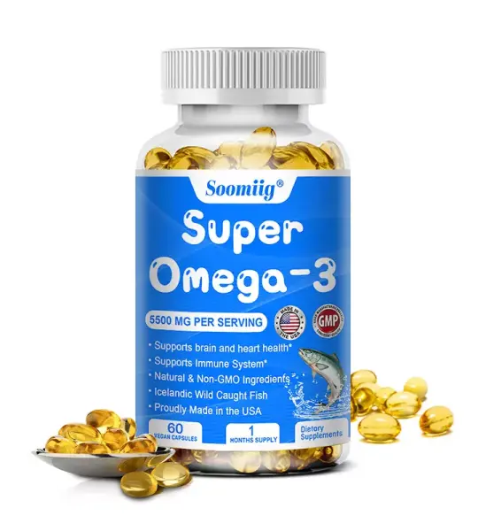 Omega 3 Fish Oil Capsules 5500mg