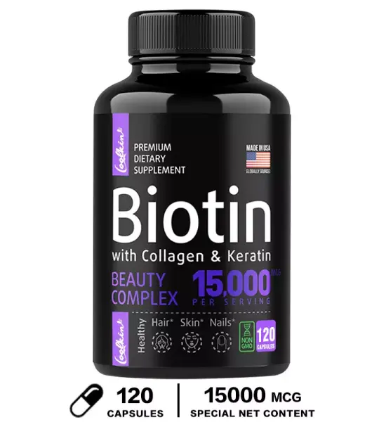 Biotin with Collagen & Keratin Capsules