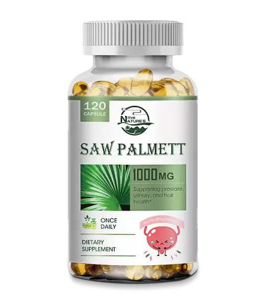 Naturelive Saw Palmetto 1000mg Capsules