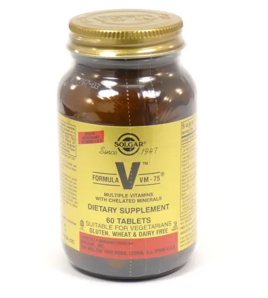 Solgar Formula VM-75 Multivitamin Tablets