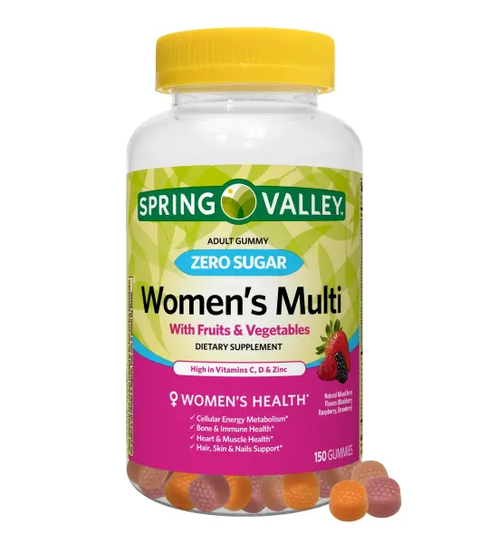 Spring Valley Zero Sugar Women's Multi Gummy