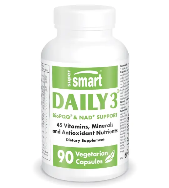 SuperSmart Daily3 Multivitamin Capsules