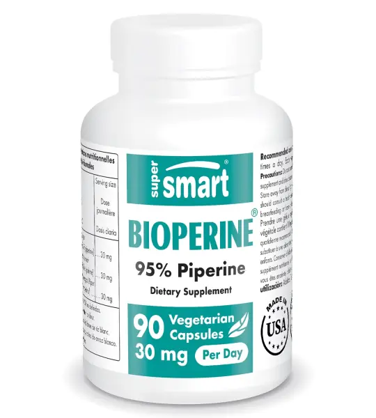 SuperSmart Bioperine 95% Piperin Capsules