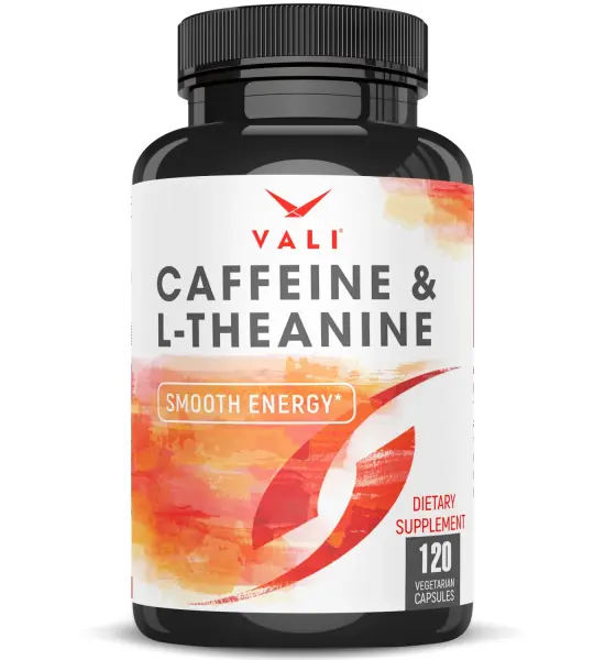 VALI Caffeine & L-Theanine Capsules