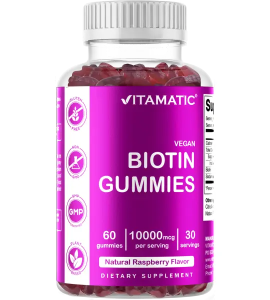Vitamatic Biotin Gummies