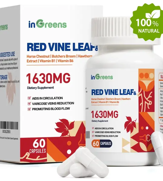 Red Vine Leaf Extract Capsules