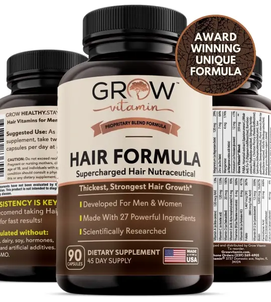 Grow vitamin Hair Formula Capsules